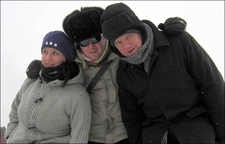Michael Oliver in Krasnoyarsk