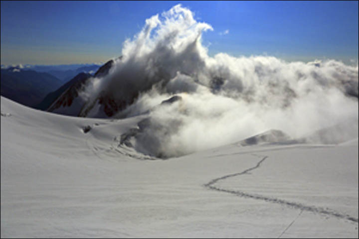 View on Belukha mountain