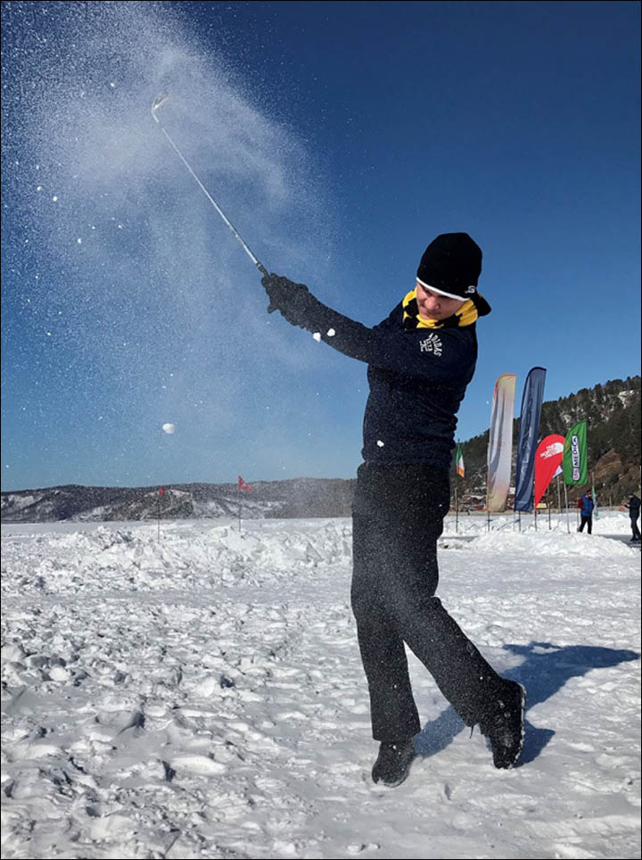 Ice-golf
