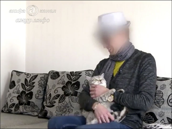 Dmitry and his cat