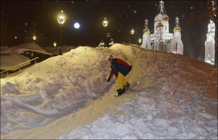 Vlad goes downhill
