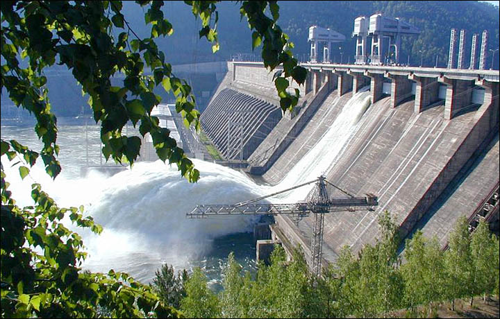 Krasnoyarsk Hydro power plant