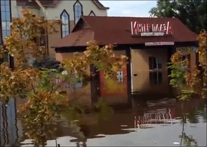 flooding 2013 the Far East of Russia