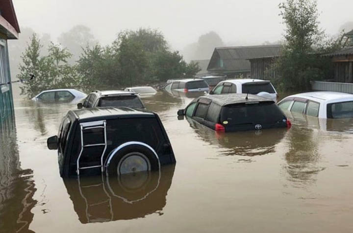 Flood in Amur region