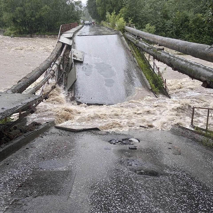 Bridge leading to BPPM collapsed