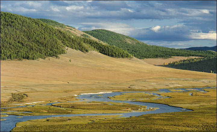 Selenga's springhead in Mongolia