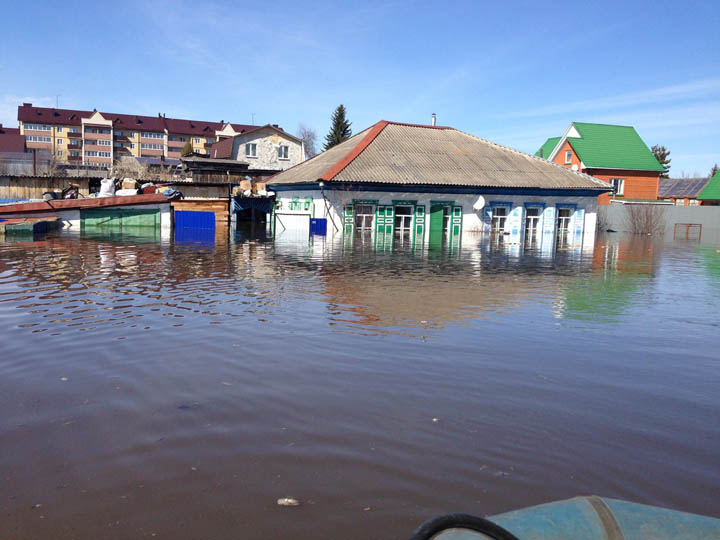 Flood in Ishim