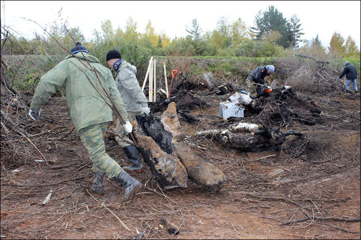 Peat fires in Buryatia