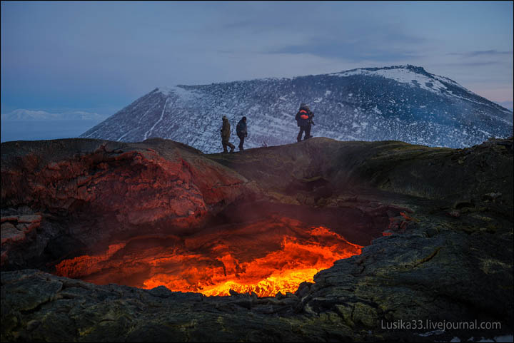 Tolbachik volcano eruption April 2013