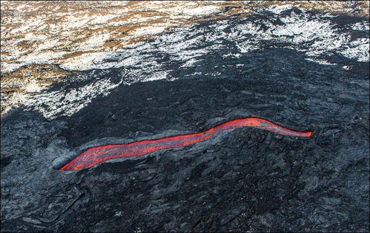 Tolbachik volcano eruption April 2013
