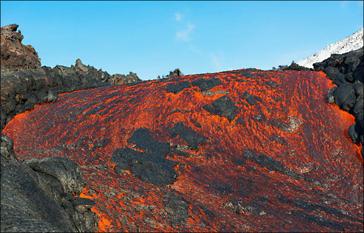 Tolbachik volcano eruption April 2013