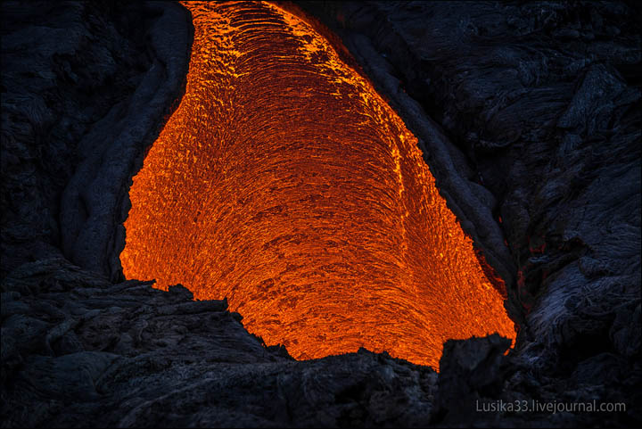 Tolbachik volcano eruption April 2013
