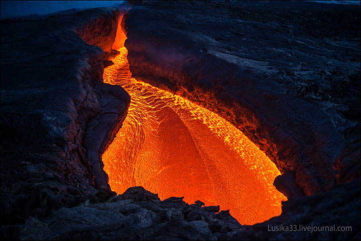 Tolbachik volcano eruption April 2013