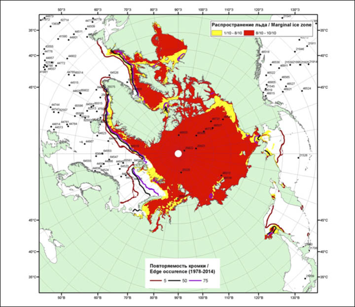 Ice zone in late May 2016