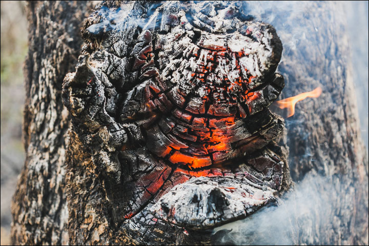 Wildfires on Baikal