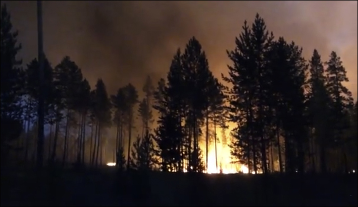 Wildfires in Siberia