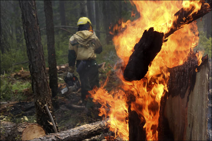 Wildfires in Yakutia