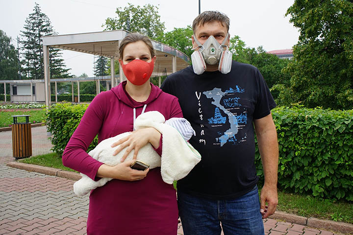 Protest in Krasnoyarsk