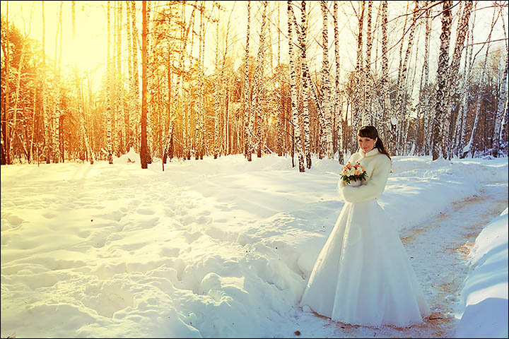 The secrets behind keeping Siberia’s brides happy - and warm - in the midst of our harsh winter have been revealed