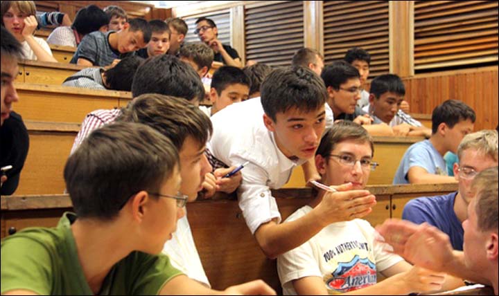 Novosibirsk University students