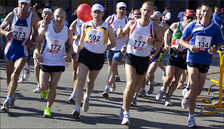 Omsk, Siberia, running, marathon
