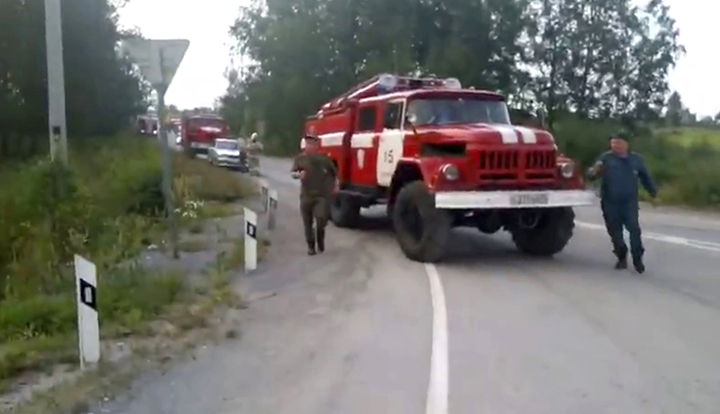 Emergency evacuation in Krasnoyarsk region as ammunition depot explodes in Achinsk