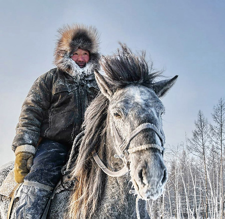 Schoolteacher captivates the world with stunning pictures from the heart of Russia’s coldest region