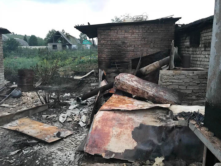 Kamenka in ruins