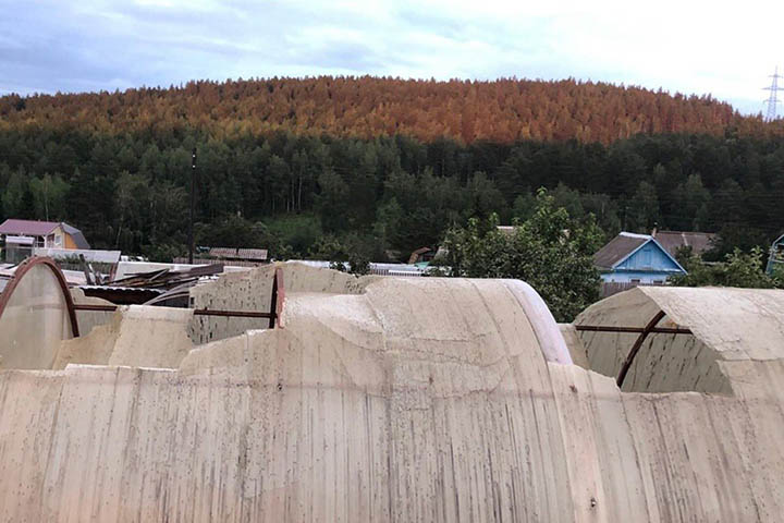 Kamenka in ruins