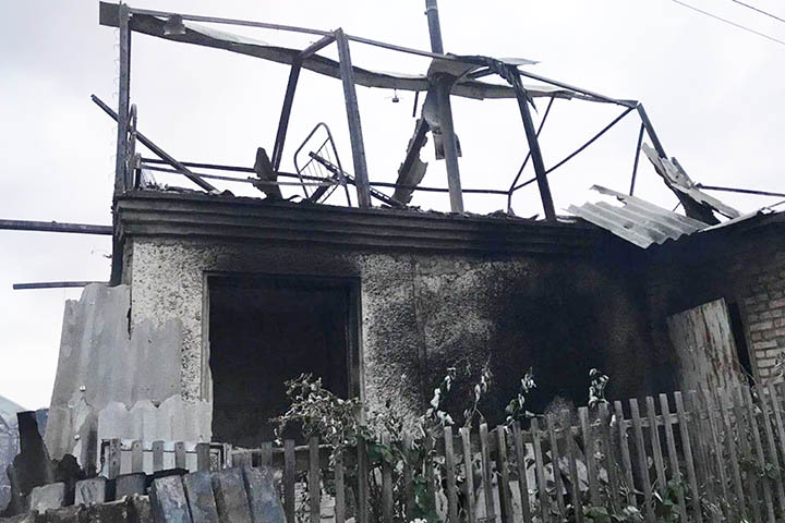 Kamenka in ruins