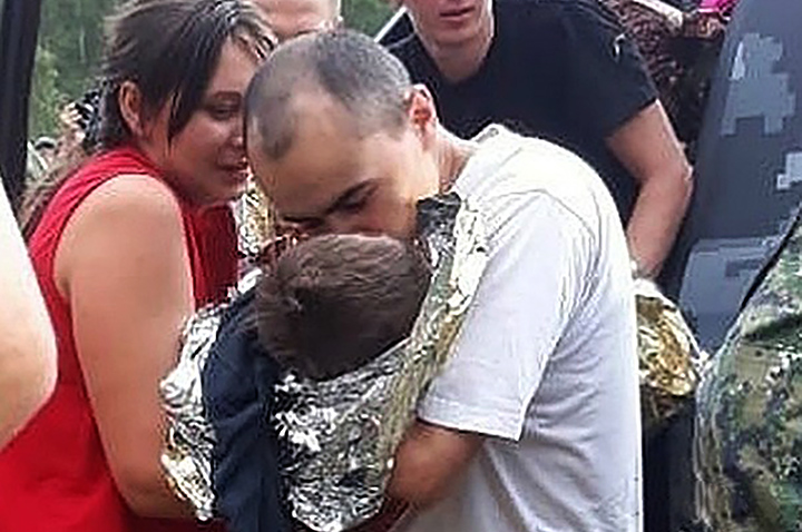 Miracle rescue of a toddler who went missing in a Siberian mire