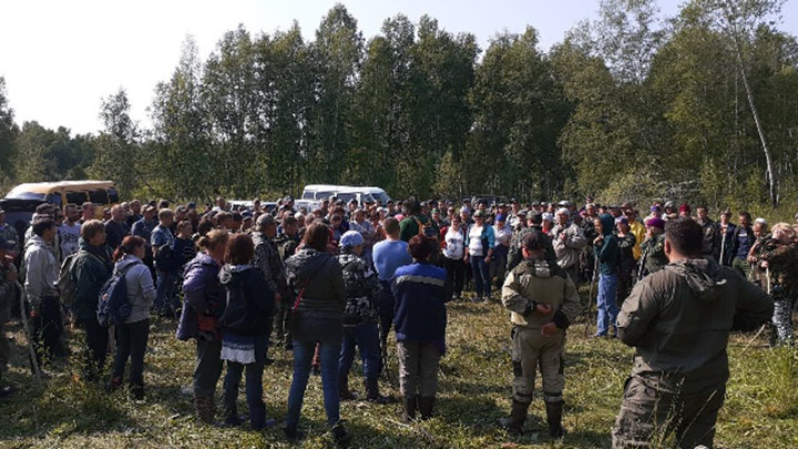 Miracle rescue of a toddler who went missing in a Siberian mire