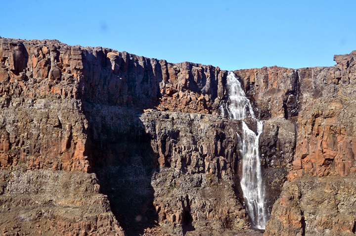 Her Royal Highness Princess Waterfall of the majestic Putorana Plateau