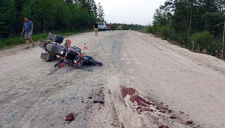 Crash scene