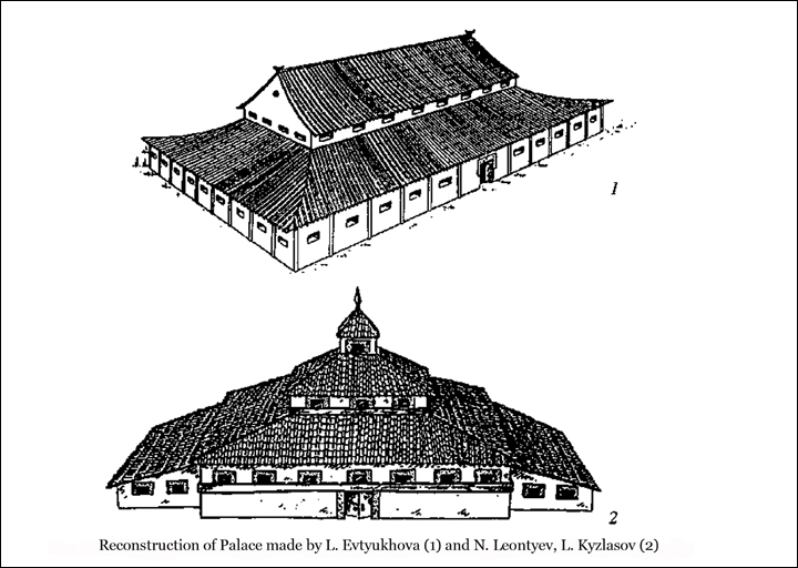 Reconstruction of the palace - two buildings