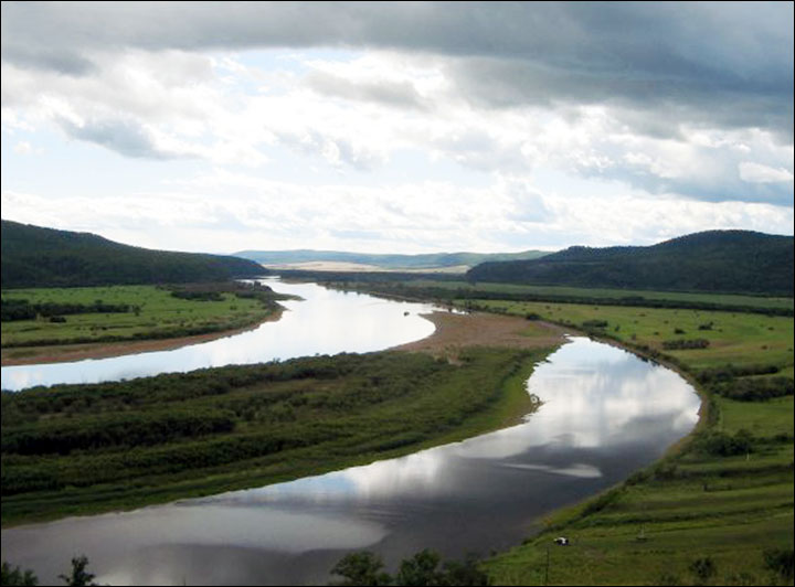 Shilka river