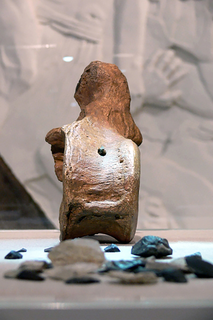 New tests underway on the ‘Mona Lisa of geo-archeology’ - a bone that proves man hunted the woolly mammoth.