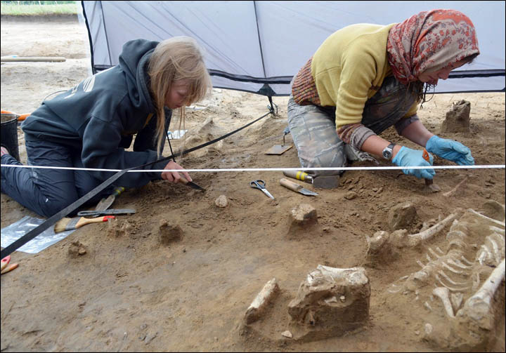 Neolithic burial mound