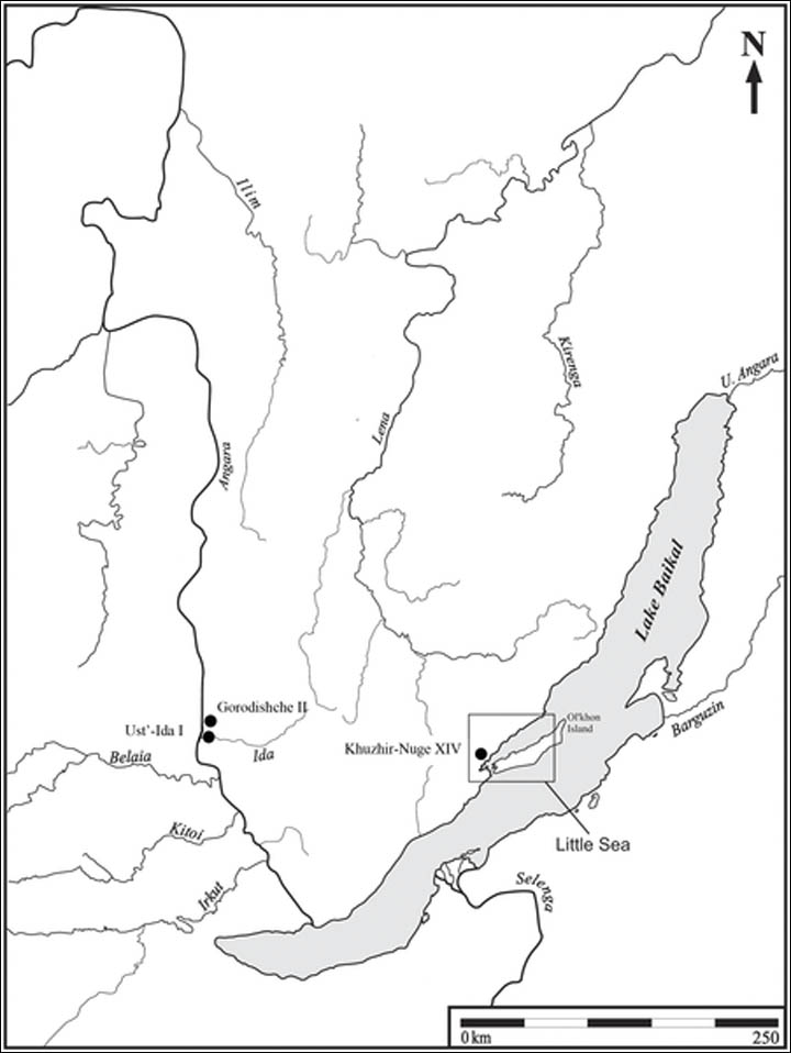 Map of the finding