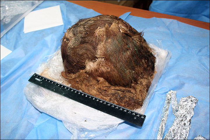 Meet the mummified Polar Princess, her long eyelashes and hair still intact after 900 years