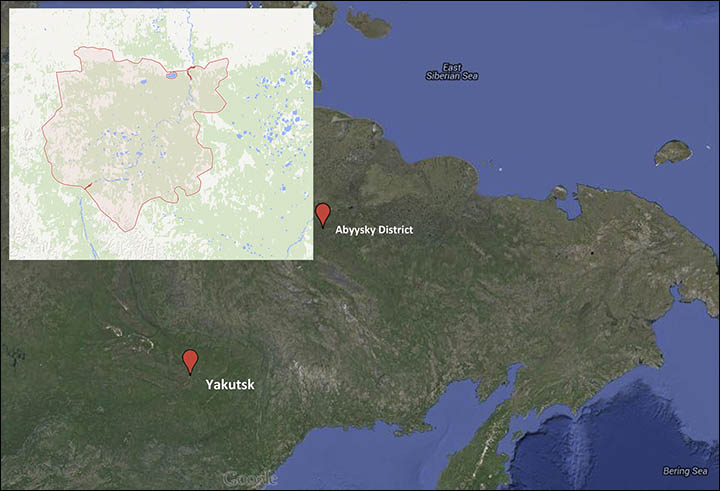 First pictures of remains at least 10,000 years old  found in Siberia's Sakha Republic