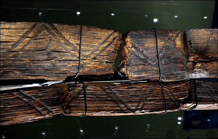 Beaver's teeth 'used to carve the oldest wooden statue in the world'