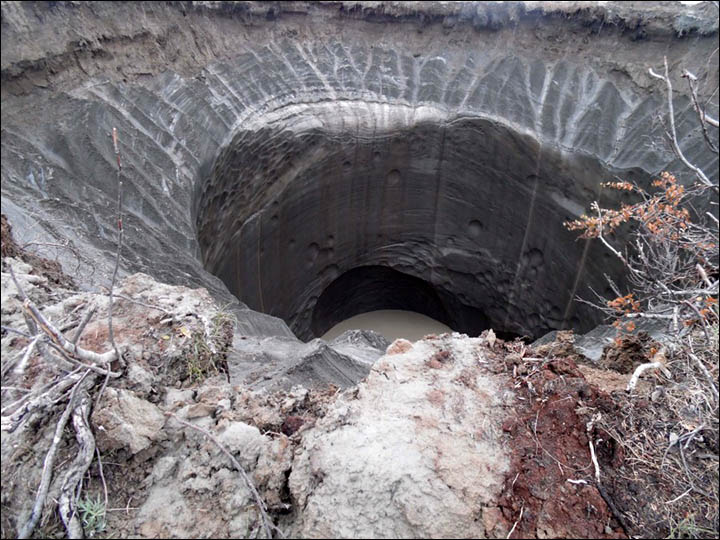 Same phenomenon of discharge of gas hydrates 'led to crater formation in Russia and disappearance of ships in Atlantic'