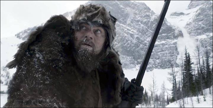 Leo DiCaprio in Revenant