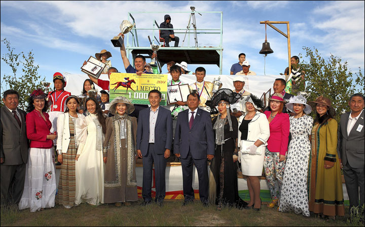 Horserace in Yakutia