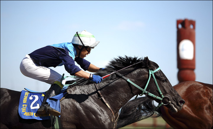 Horserace in Yakutia