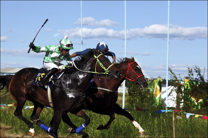 Horserace in Yakutia